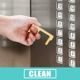 Hygienic Door Opener: Contactless Safety Door Opener and Button Pusher