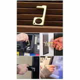 Hygienic Door Opener: Contactless Safety Door Opener and Button Pusher